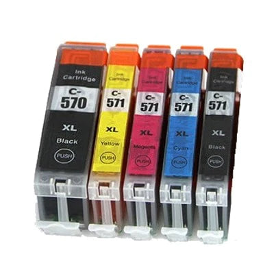 Canon PGI-570 & CLI-571 Compatible Multipack (Pack 5)