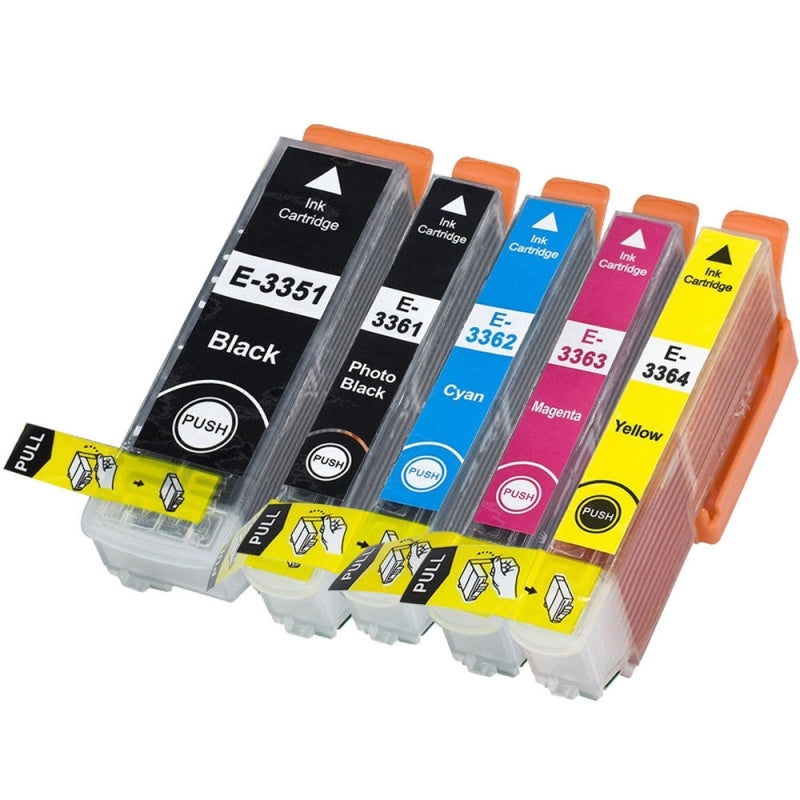 Epson 33XL T3365 Compatible Multipack Full Set Ink
