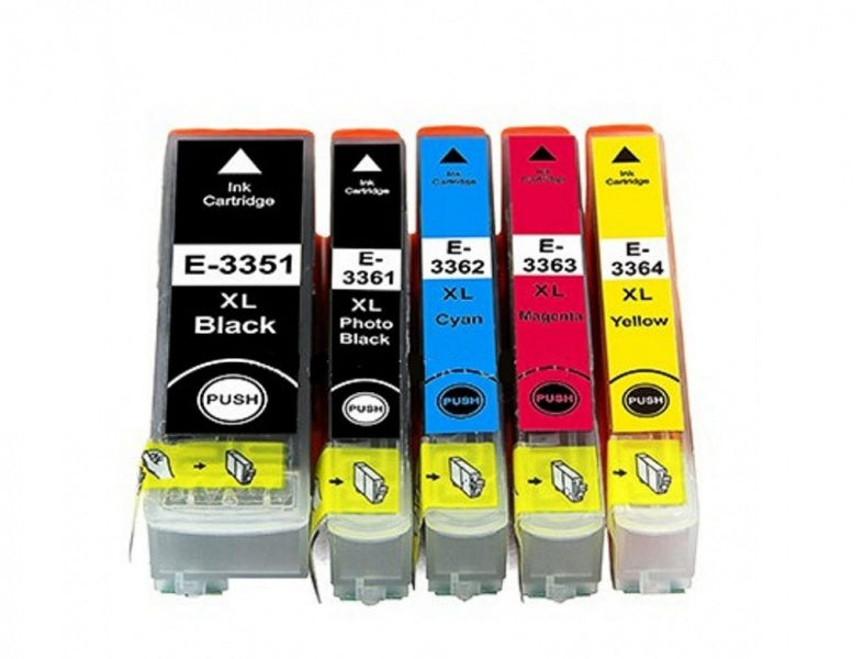Epson 33XL T3365 Compatible Multipack Full Set Ink